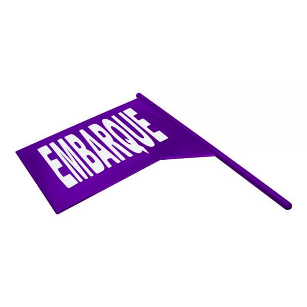 Banderín Rectangular para Torre de Señalización BRT-MO