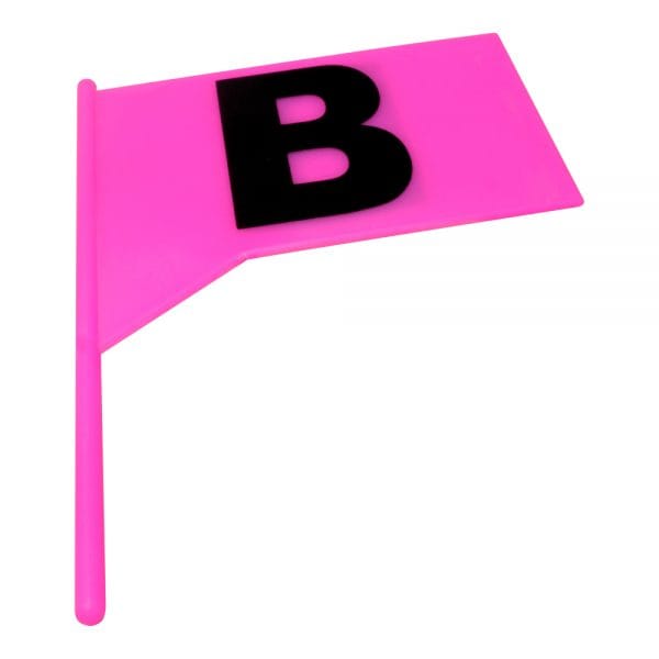 Banderín Rectangular para Torre de Señalización BRT-RS